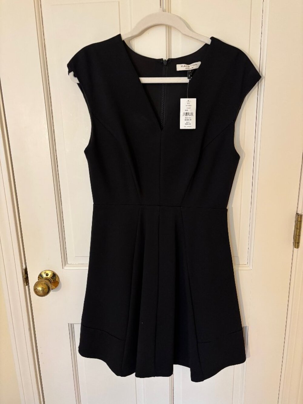Halston Heritage Black Mini Dress